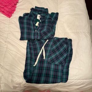 Aerie flannel pajama/ lounge set